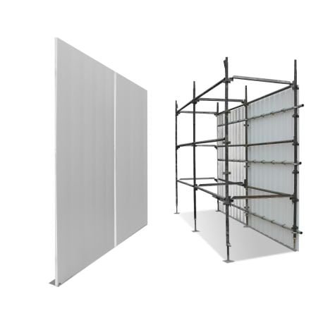 White Hoarding Panel - 1m x 0.5m – HEIGER