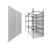 White Hoarding Panel - 1m x 0.5m image 0