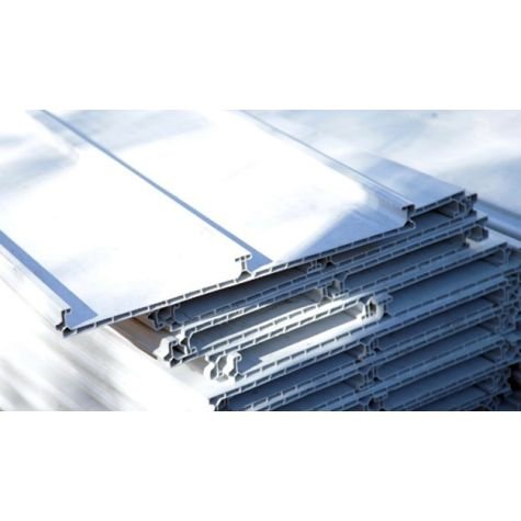 White Hoarding Panel - 1m x 0.5m image 1