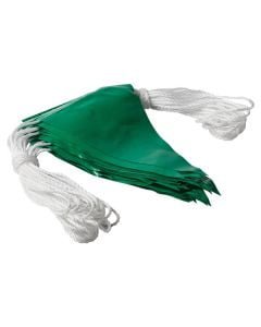 Green Safety Flagging & Bunting 30m image 0