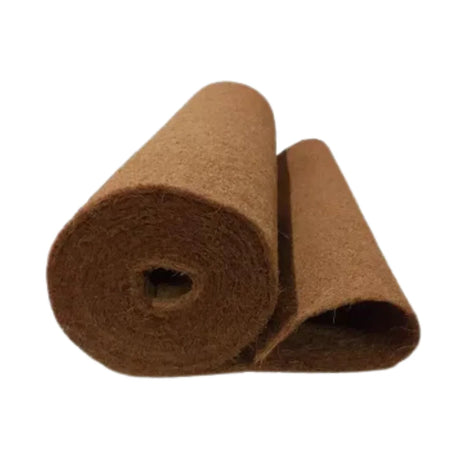 HEIGER rolled coir blanket made from natural coconut fibers for eco-friendly insulation and cushioning