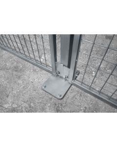 Galvanised Post for Barrier Edge Modular Panel image 0