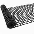 HEIGER fibreglass geogrid rolled out showing durable grid structure for construction projects