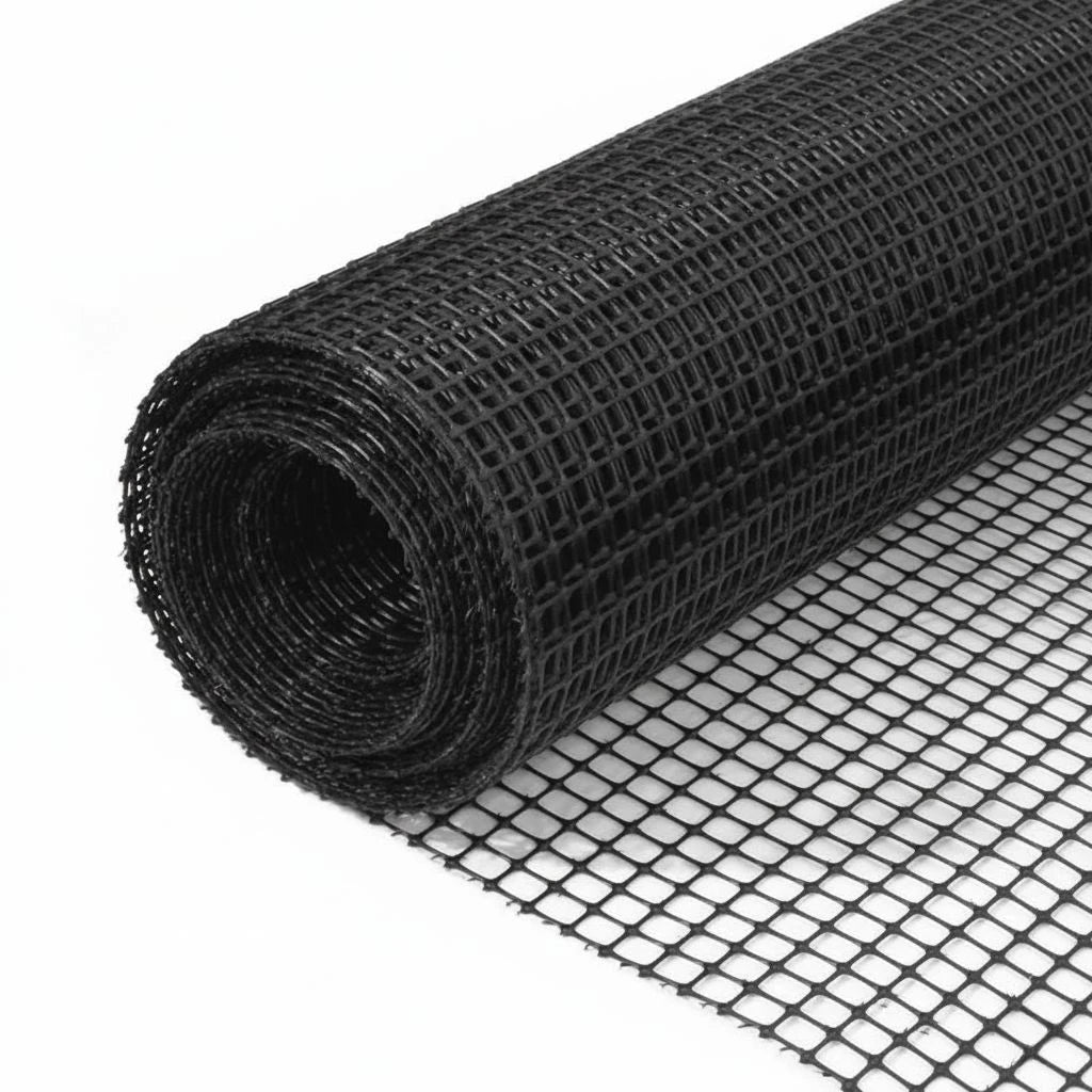 HEIGER PP biaxial geogrid Roll with Durable Black Mesh for Soil Stabilization Projects