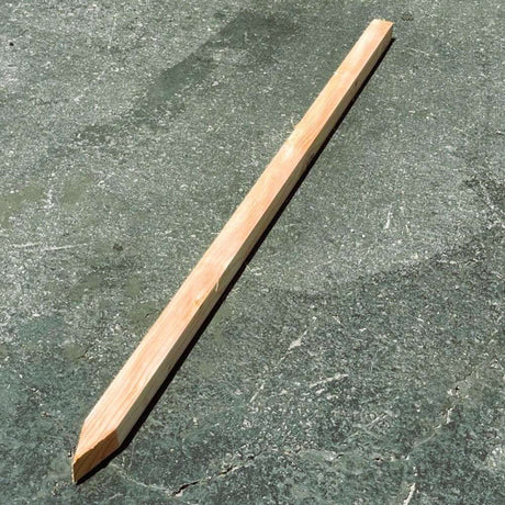 HEIGER single wooden pegs with pointed end for gardening or outdoor use